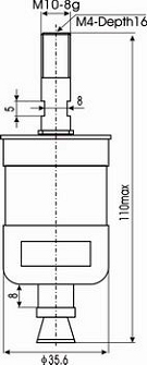 www.wvs-tech.de - Vakuum Unterbrecher - Vacuum Interrupter - Serie ZKTJ140/0.66 skizze