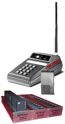 PRA 2000 mit 
Ladeschale C13
und Pager RX1