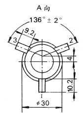 www.wvs-tech.de - Vakuum Relais - Serie JPK-2/021 - JPK-2/026 - Skizze draufsicht