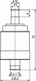 www.wvs-tech.de - Vakuum Unterbrecher - Vacuum Interrupter - Serie ZKTJ140/1.14 skizze