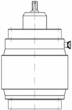 Convection Cooling; Hexa-Con Skizze Vakuum Kondensator