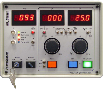HV Testsystem - Serie HVDC (70KV/1mA and 100KV/500 microA)